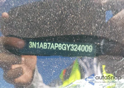 2016 Nissan Sentra Sv из США, поврежденный, VIN 3N1AB7AP6GY324009